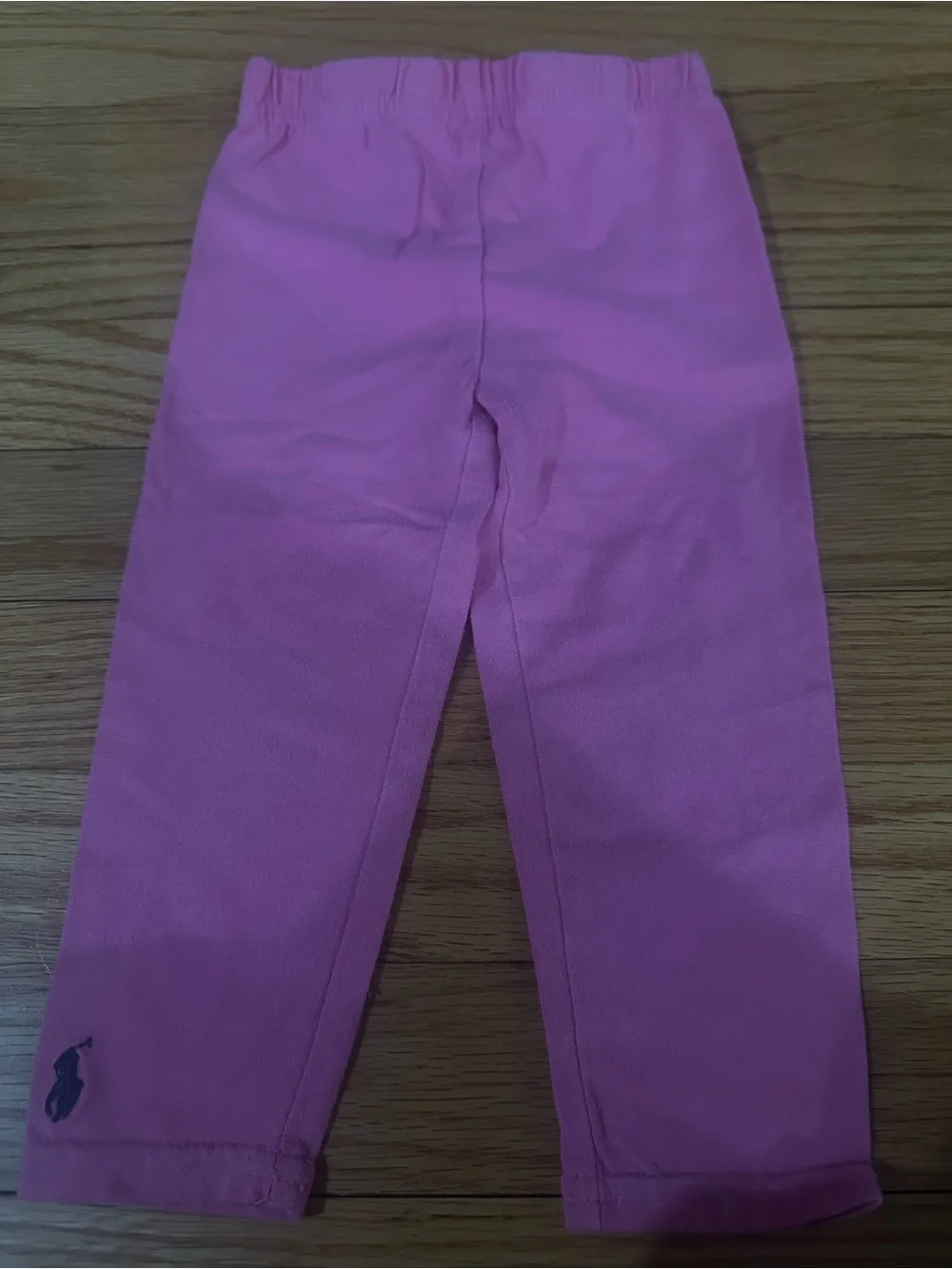 Ralph Lauren Girls' Pink Stretch Leggings